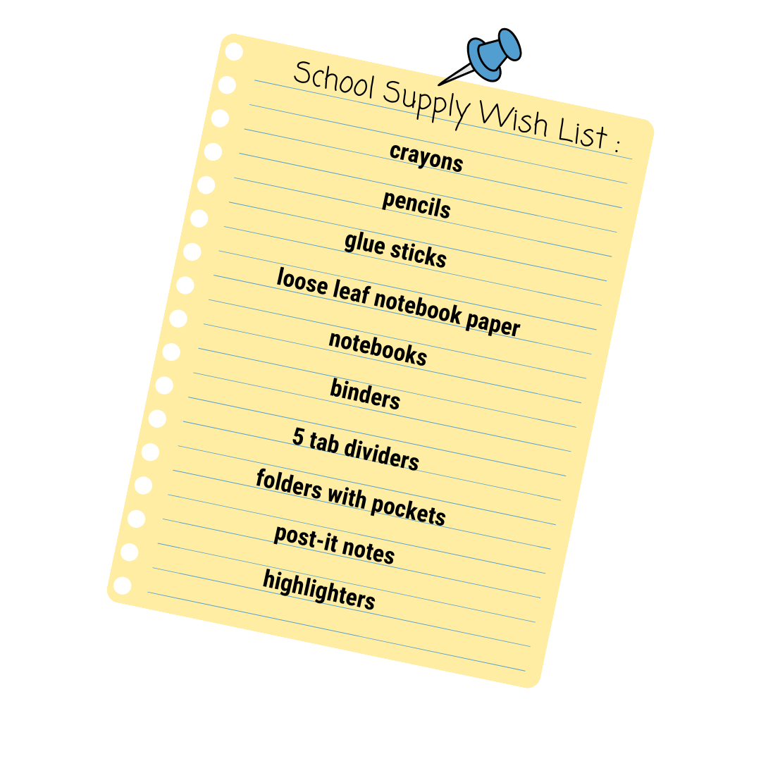 supply list